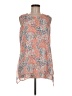 Fever 100% Polyester Orange Sleeveless Blouse Size M - photo 1