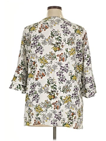Chris & Carol 3/4 Sleeve Blouse (view 2)