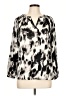 Apt. 9 100% Polyester Ivory 3/4 Sleeve Blouse Size L (petite) - photo 1