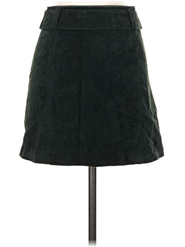 Zara Faux Leather Skirt (view 2)