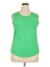 Zyia Active Solid Green Sleeveless Top Size 2X - photo 1