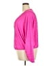 Good American 100% Polyester Solid Pink Long Sleeve Blouse Size XXL (5) - photo 5