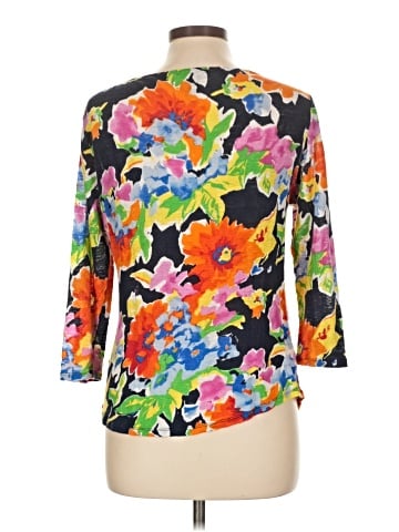 Lauren by Ralph Lauren 3/4 Sleeve T-Shirt (view 2)