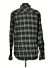 Cloudveil 100% Cotton Plaid Green Long Sleeve Button-Down Shirt Size L - photo 2