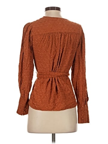 BCBGMAXAZRIA Long Sleeve Blouse (view 2)