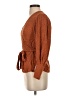 BCBGMAXAZRIA Brown Long Sleeve Blouse Size XS - photo 5
