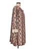 Allison Brittney 100% Polyester Paisley Brown Casual Dress Size L - photo 4
