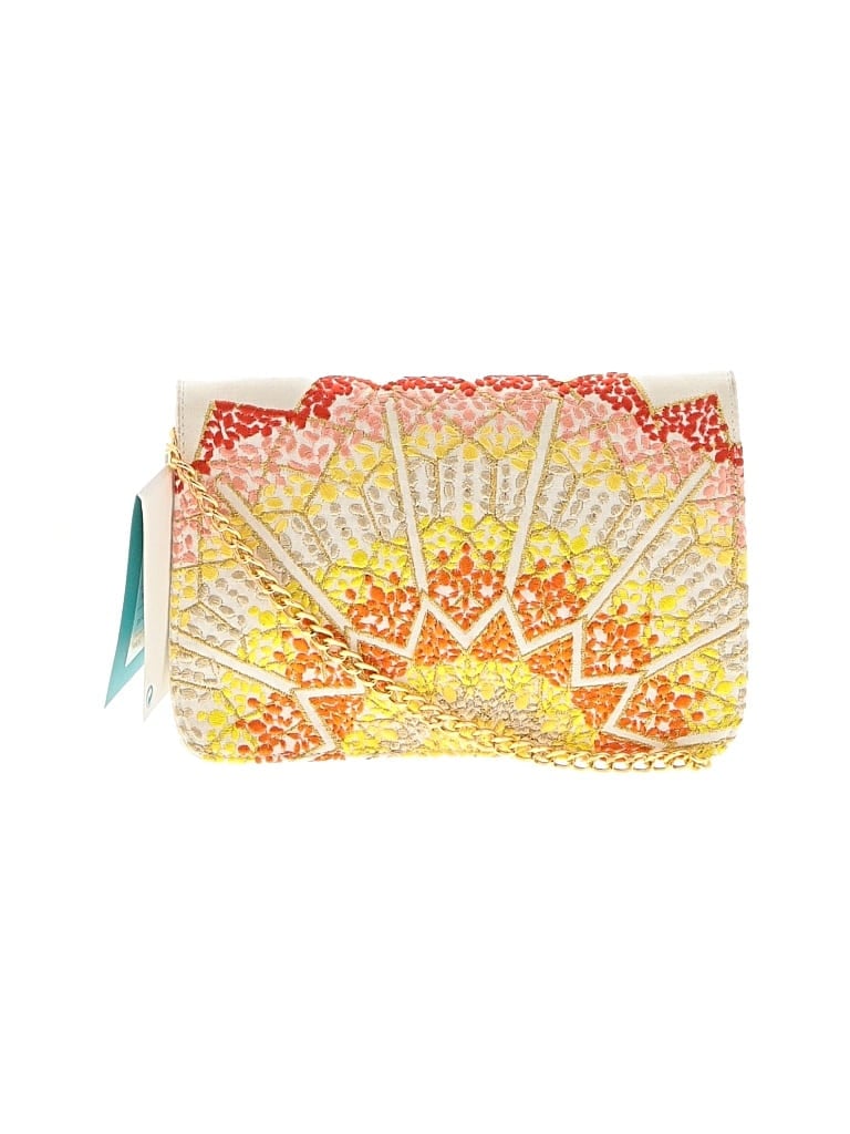 Pre-owned Shiraleah Clutch In Yellow