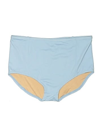 Madewell Madewell Second Wave Seamed Retro High-Waisted Bikini Bottom (view 1)