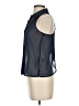 Aeropostale 100% Polyester Blue Sleeveless Blouse Size XS - photo 5