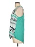 Dept222 Teal Sleeveless Blouse Size L - photo 5