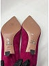 Prada Color Block Burgundy Heels Size EU 38 - photo 7