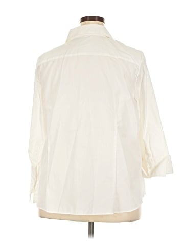 IZOD 3/4 Sleeve Button-Down Shirt (view 2)