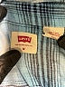 Levi's 100% Cotton Plaid Blue Long Sleeve Button-Down Shirt Size M - photo 7
