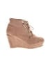 Just Fab Tan Wedges Size 7 - photo 1