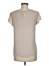 Lauren Conrad 100% Polyester Ivory Short Sleeve Top Size M - photo 2