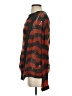 guinevere Chevron-herringbone Red Pullover Sweater Size XS - photo 5