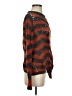 guinevere Chevron-herringbone Red Pullover Sweater Size XS - photo 4