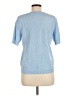 Splendid Blue Short Sleeve Top Size M - photo 2