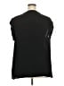 DR2 100% Polyester Black Short Sleeve Blouse Size 3X - photo 2