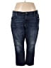 a.n.a. A New Approach Solid Blue Jeans Size 26 - photo 1