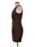 BCBGMAXAZRIA 100% Polyurethane Brown Cocktail Dress Size XXS - photo 5