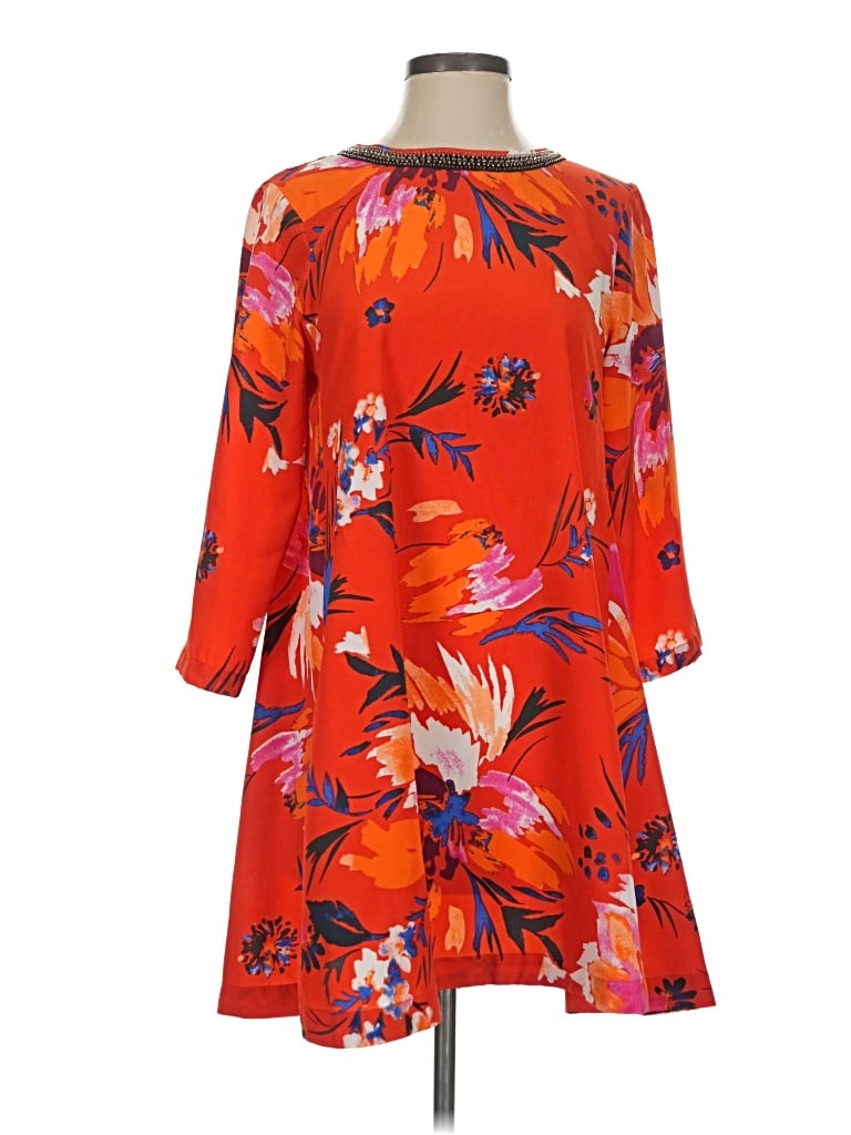 Pre-owned Maeve Casual Dress In Orange