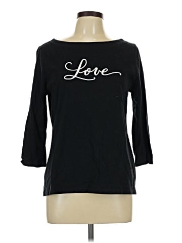 Liz Claiborne 3/4 Sleeve T-Shirt (view 1)