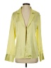 RUMOURS Yellow Long Sleeve Blouse Size S - photo 1