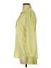 RUMOURS Yellow Long Sleeve Blouse Size S - photo 5