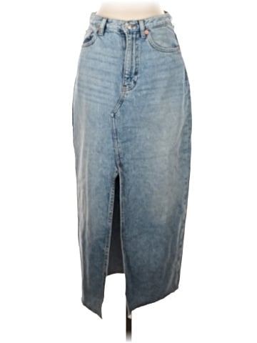 MNG Denim Skirt (view 1)