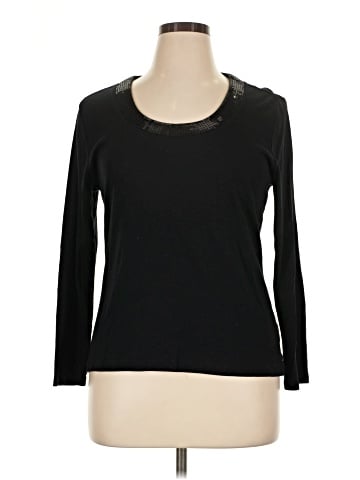 Apt. 9 3/4 Sleeve Top (view 1)