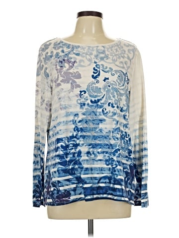 Zenergy by Chico's 3/4 Sleeve T-Shirt (view 1)