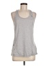 Reebok 100% Polyester Gray Active Tank Size M - photo 1