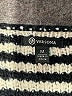 Versona 100% Acrylic Stripes Black Pullover Sweater Size M - photo 7