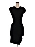 Derek Heart Solid Black Cocktail Dress Size M - photo 1