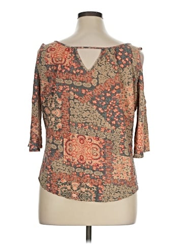 RXB 3/4 Sleeve Blouse (view 2)