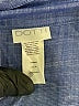 Dotti 100% Rayon Blue 3/4 Sleeve Button-Down Shirt Size XL - photo 7