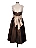Bill Levkoff 100% Polyester Brown Cocktail Dress Size 12 - photo 2