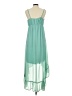 Wild Fable 100% Polyester Teal Casual Dress Size L - photo 2