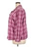 Blair Plaid Pink 3/4 Sleeve Button-Down Shirt Size 3XL - photo 5