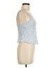 J.Crew 100% Viscose Blue Tank Top Size 6 - photo 4