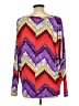Cezanne Purple Long Sleeve Blouse Size L - photo 2