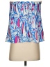 Lilly Pulitzer 100% Silk Blue Silk Skirt Size S - photo 2