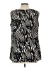 Dana Buchman 100% Polyester Black Sleeveless Blouse Size L - photo 2