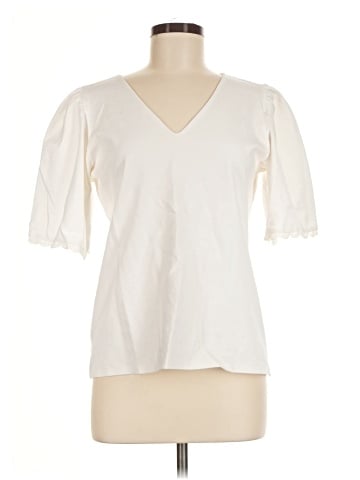 Ann Taylor Short Sleeve Blouse (view 1)