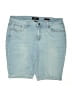 Earl Jean Blue Denim Shorts Size 14 - photo 1