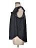 Ann Taylor LOFT 100% Polyester Black Sleeveless Blouse Size L - photo 5