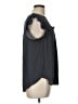 Ann Taylor LOFT 100% Polyester Black Sleeveless Blouse Size L - photo 4