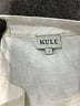 Kule 100% Linen Ivory Long Sleeve Blouse Size S - photo 7